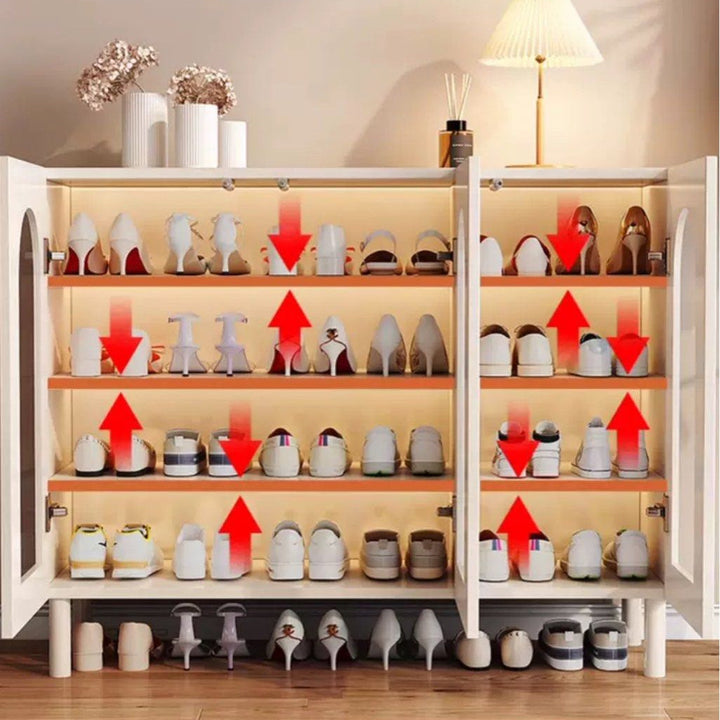 LUMEVAN Modern Shoe Cabinet - Cassa Haus Singapore