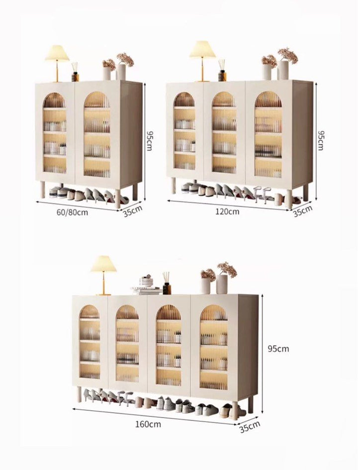 LUMEVAN Modern Shoe Cabinet - Cassa Haus Singapore