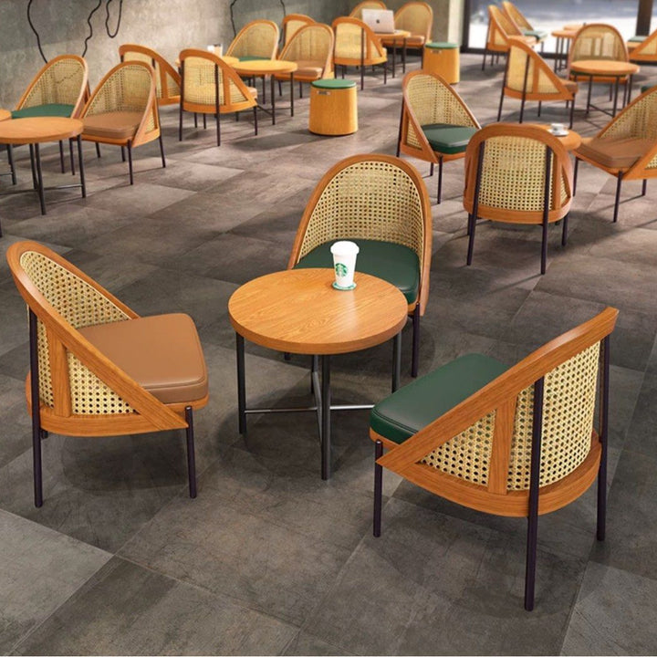 GABE Japandi Rattan Chair - Radical Homes Singapore