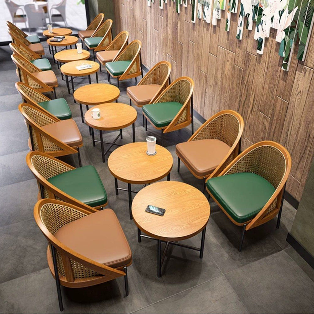 GABE Japandi Rattan Chair - Radical Homes Singapore