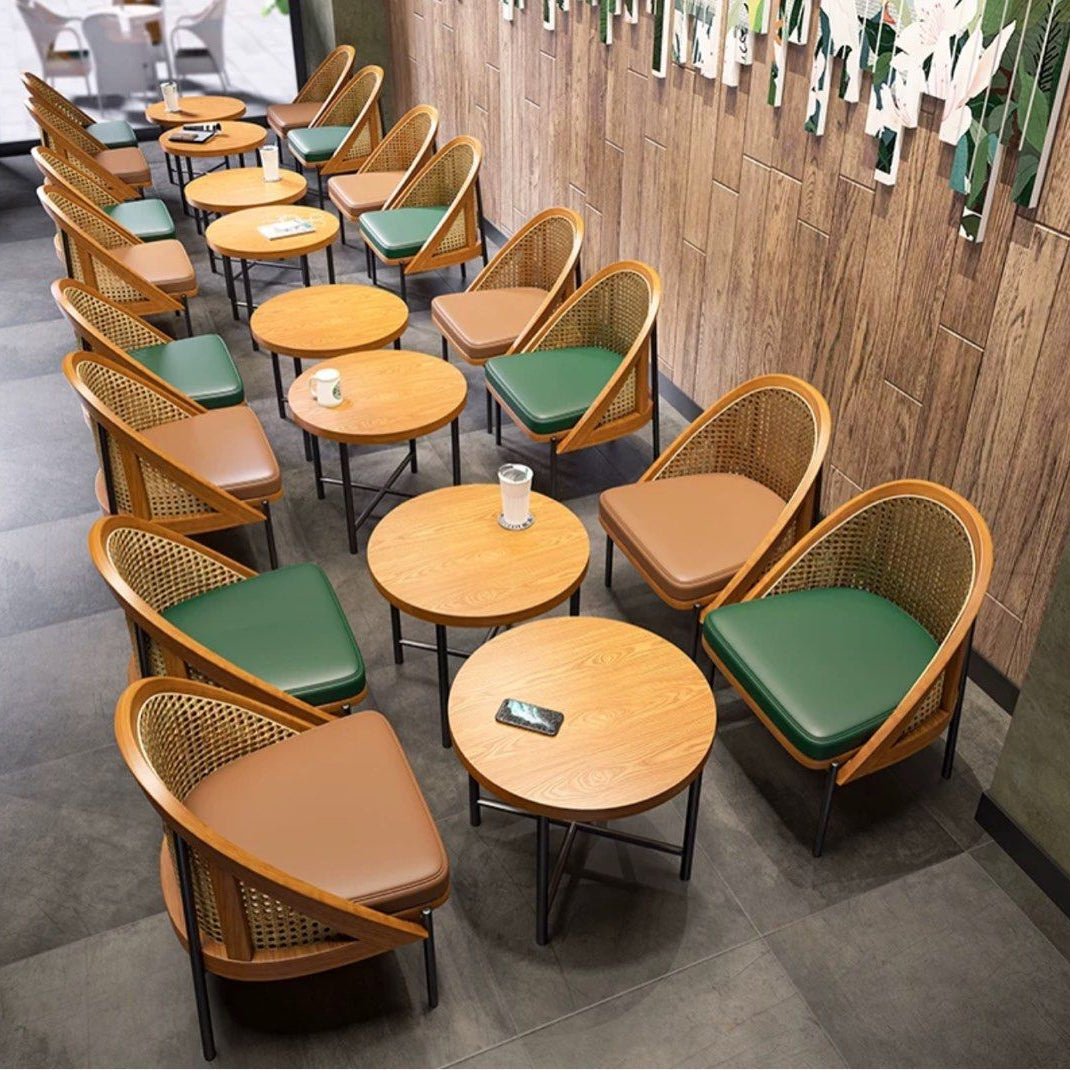 GABE Japandi Rattan Chair - Radical Homes Singapore