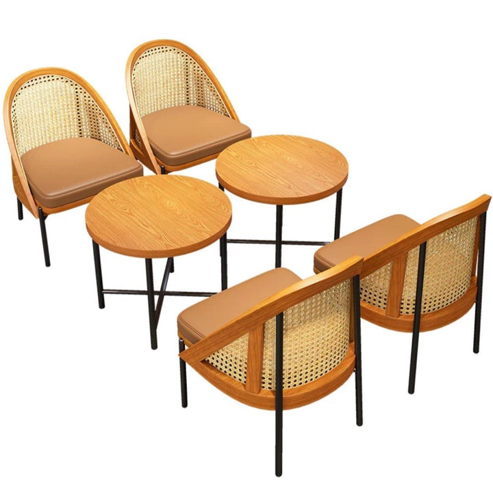 GABE Japandi Rattan Chair - Radical Homes Singapore