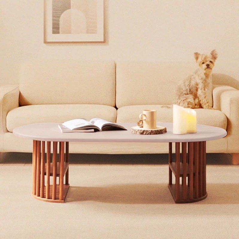 AURIS Scandinavian Solid Wood Coffee Table - Radical Homes Singapore