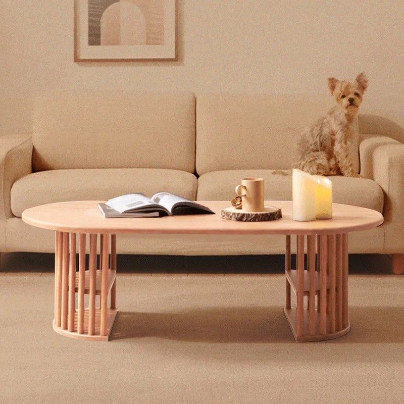 AURIS Scandinavian Solid Wood Coffee Table - Radical Homes Singapore