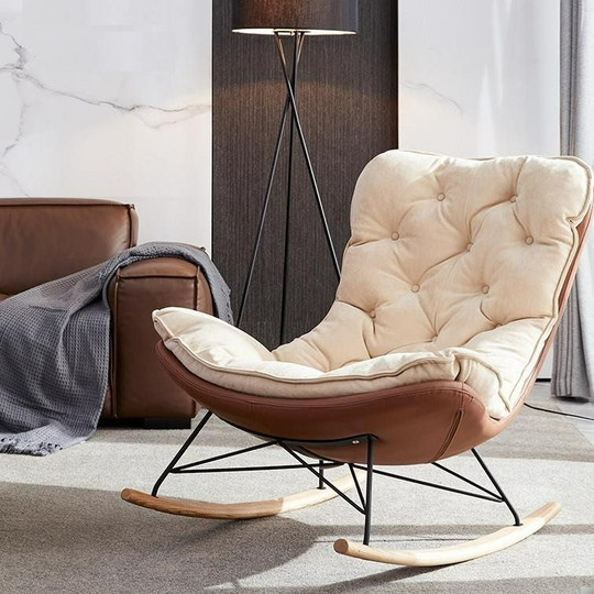 XANDI Rocking Lounge Chair - Cassa Haus Singapore