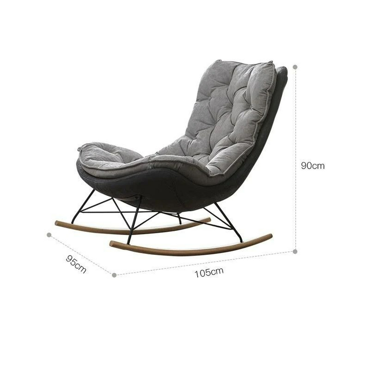 ACACIA Rocking Lounge Chair - Radical Homes Singapore