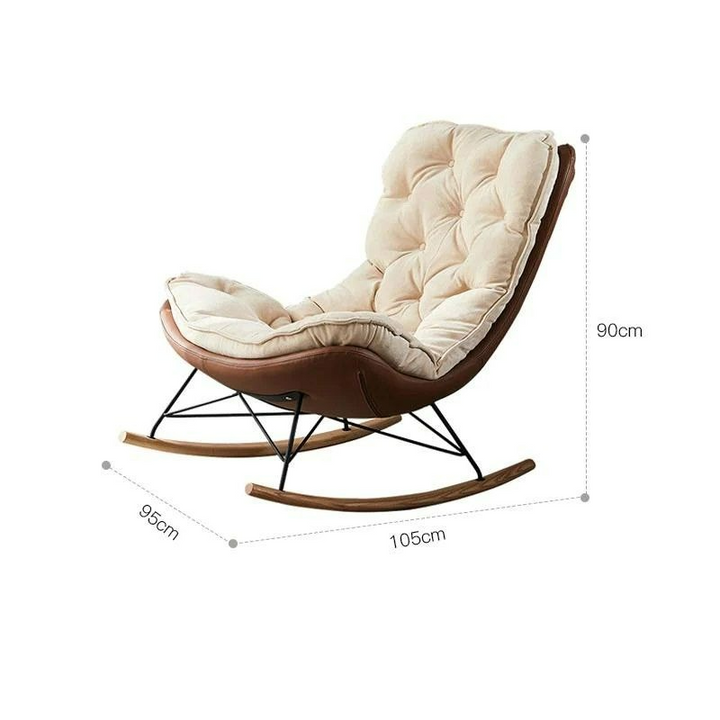 ACACIA Rocking Lounge Chair - Radical Homes Singapore