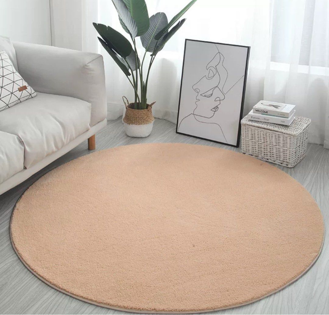 BILL Modern Round Rug - Radical Homes Singapore