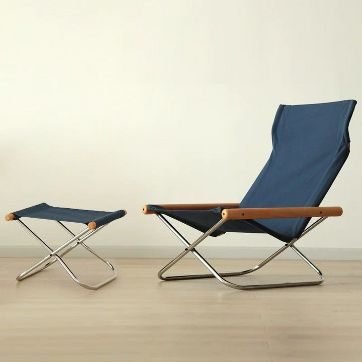 MOKI Canva Folding Lounger Chair - Cassa Haus Singapore