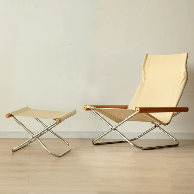 MOKI Canva Folding Lounger Chair - Cassa Haus Singapore