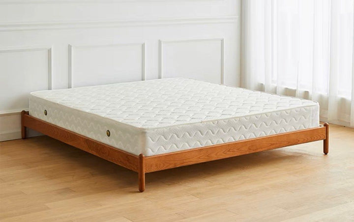AZEIS Modern Walnut Bed Frame - Radical Homes Singapore