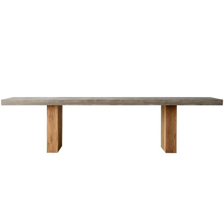 THATCHER Industrial Concrete Dining Table - Radical Homes Singapore