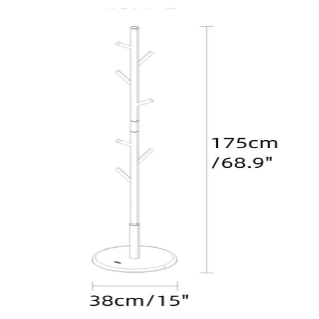 BERK Bamboo Coat Rack - Radical Homes Singapore