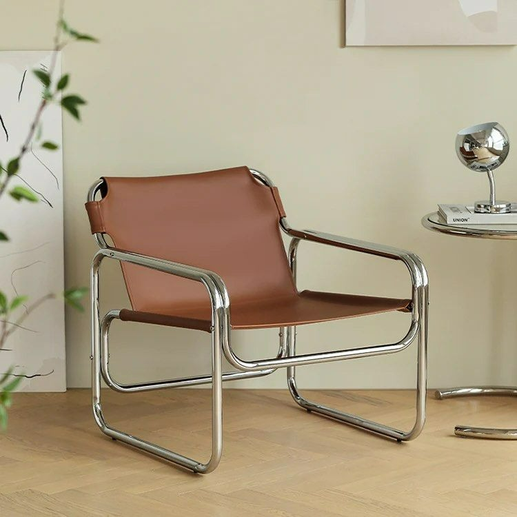 SOREN Faux Leather Lounge Chair - Radical Homes Singapore