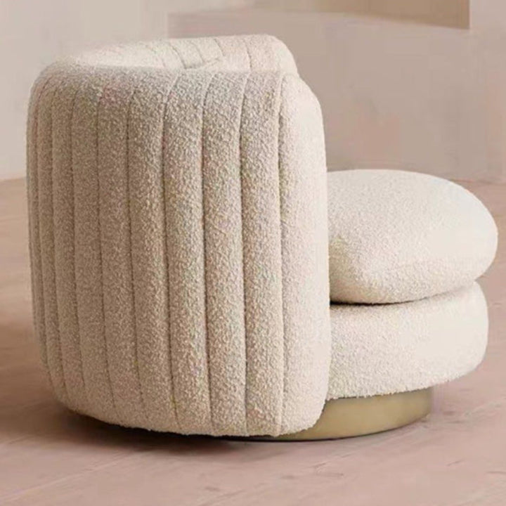BARETT Modern Swivel Lounge Chair - Radical Homes Singapore