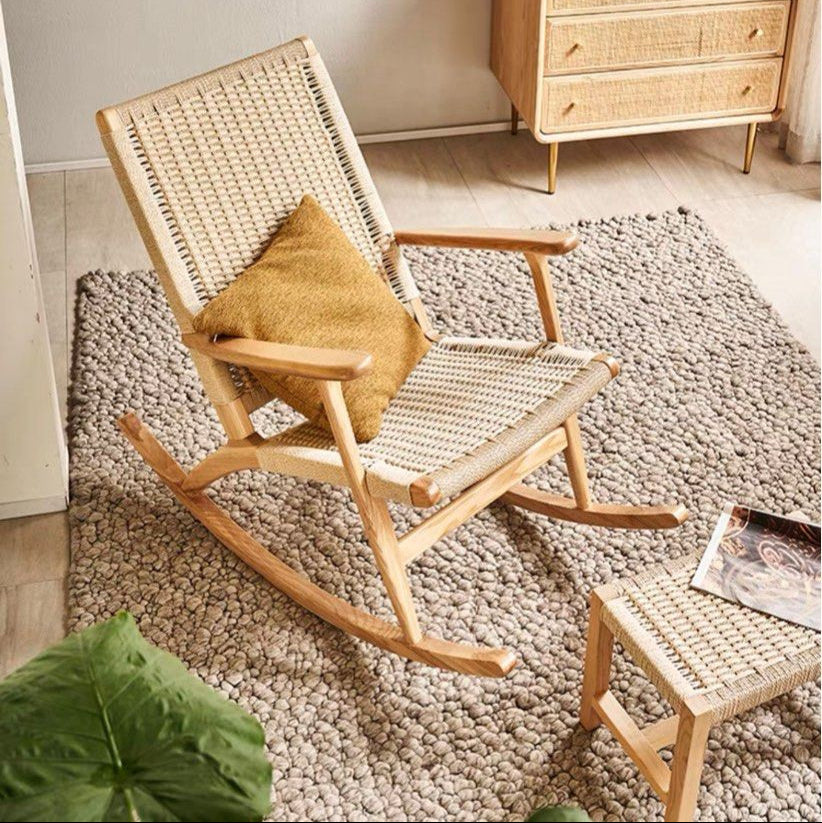 BARON Japandi Rocking Chair - Radical Homes Singapore