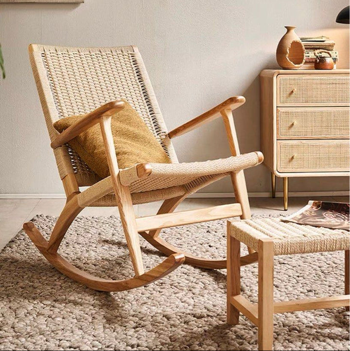 BARON Japandi Rocking Chair - Radical Homes Singapore