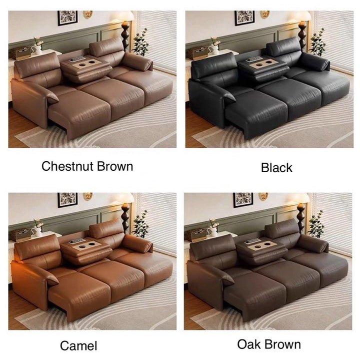 VELMIRA Modern Electric Leather Sofa - Radical Homes Singapore