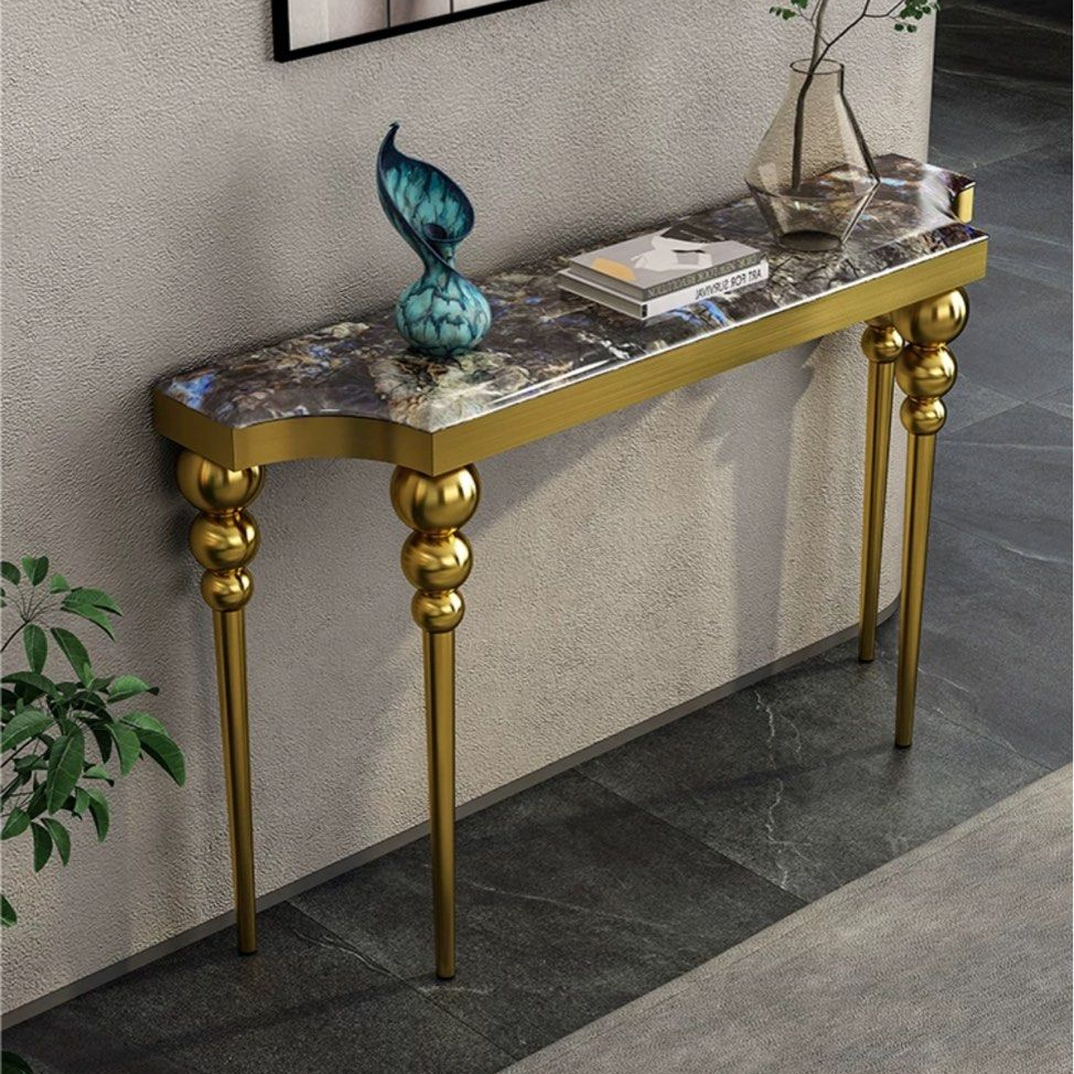 OSIRIS Modern Crystal Console Table - Radical Homes Singapore