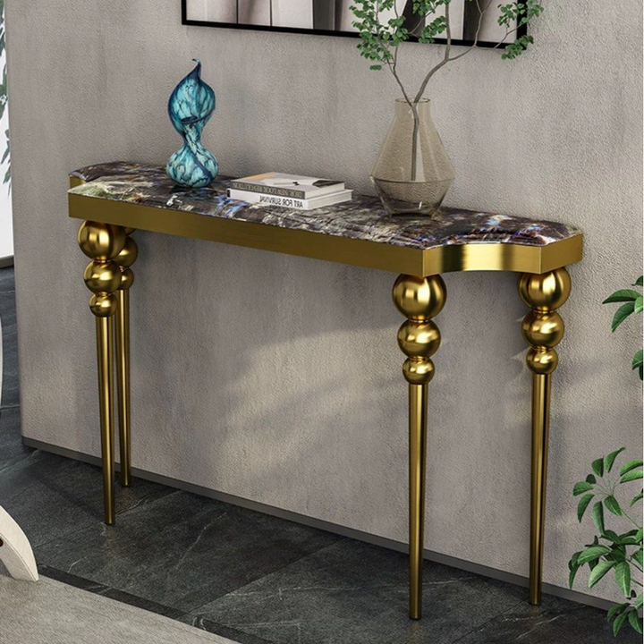 OSIRIS Modern Crystal Console Table - Radical Homes Singapore