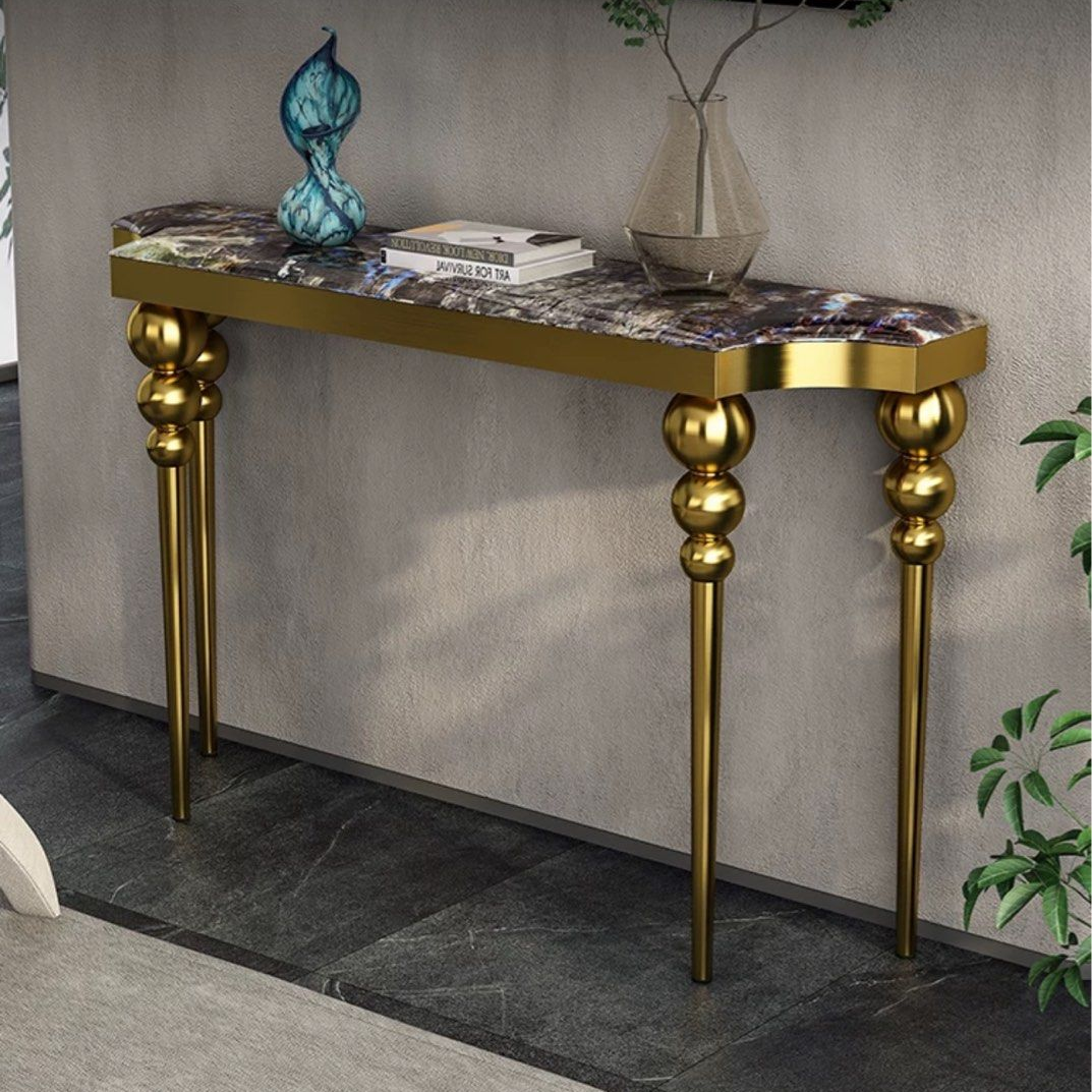 OSIRIS Modern Crystal Console Table - Radical Homes Singapore
