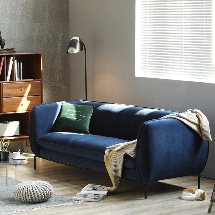 LAZARO Modern Velvet Sofa - Radical Homes Singapore
