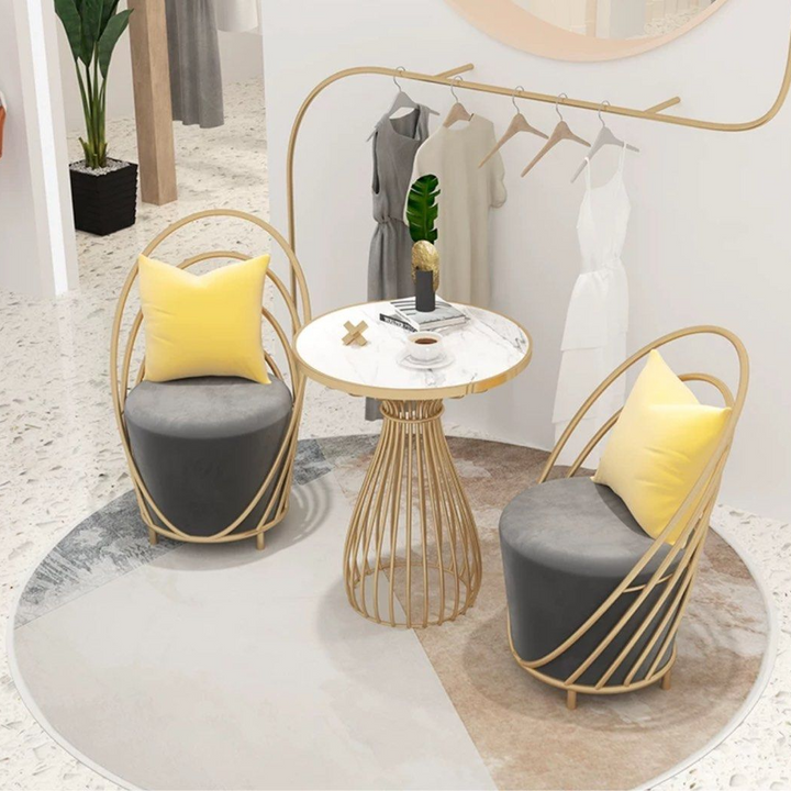 TINO Modern Velvet Lounge Chair - Cassa Haus Singapore