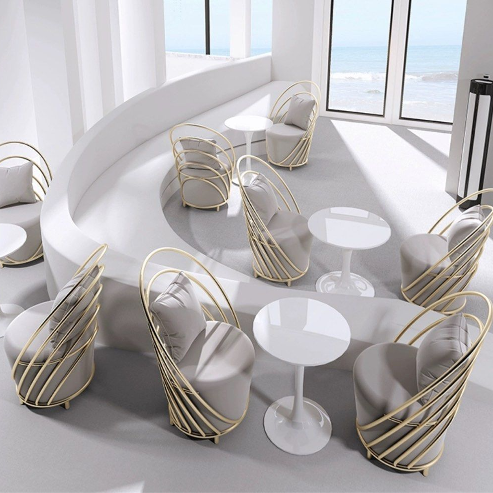 TINO Modern Velvet Lounge Chair - Cassa Haus Singapore