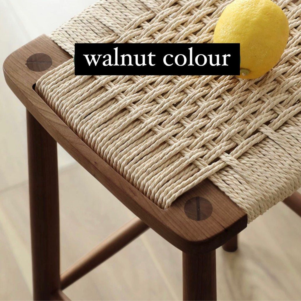SHAZZO Solid Wood Barstool - Radical Homes Singapore
