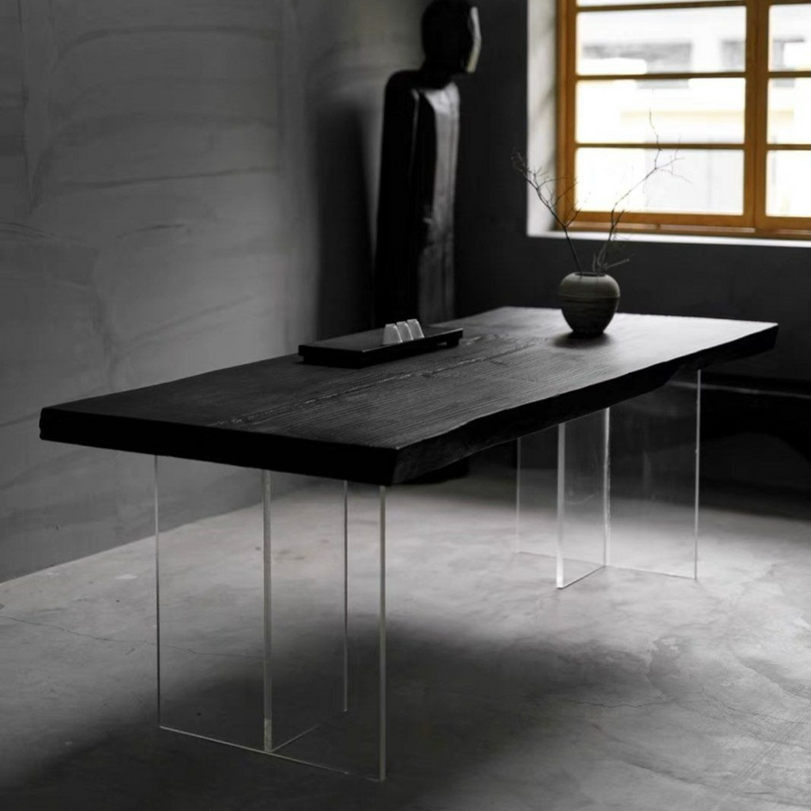 PERALTA Modern Wood Dining Table - Radical Homes Singapore