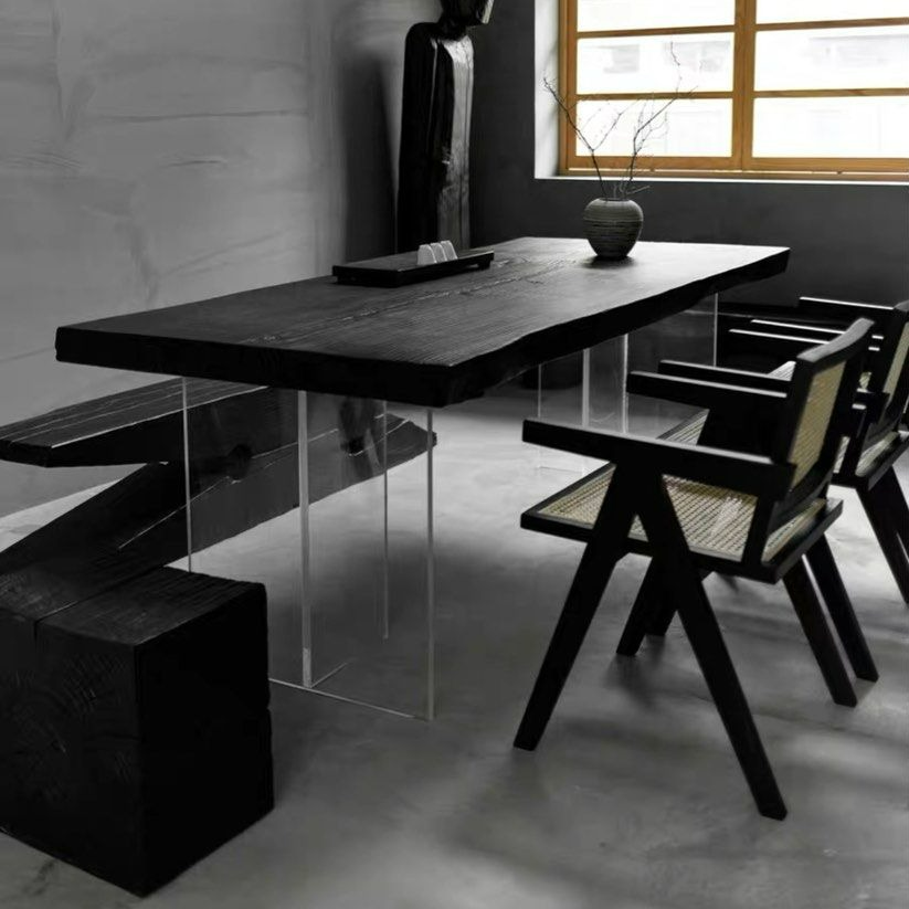 PERALTA Modern Wood Dining Table - Radical Homes Singapore