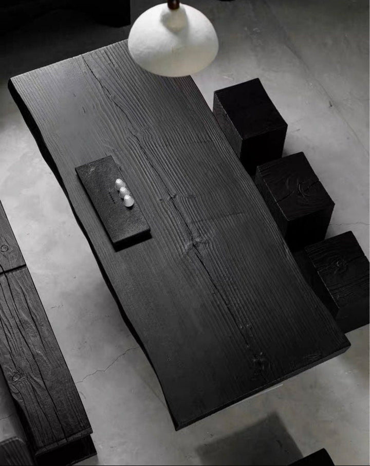 PERALTA Modern Wood Dining Table - Radical Homes Singapore