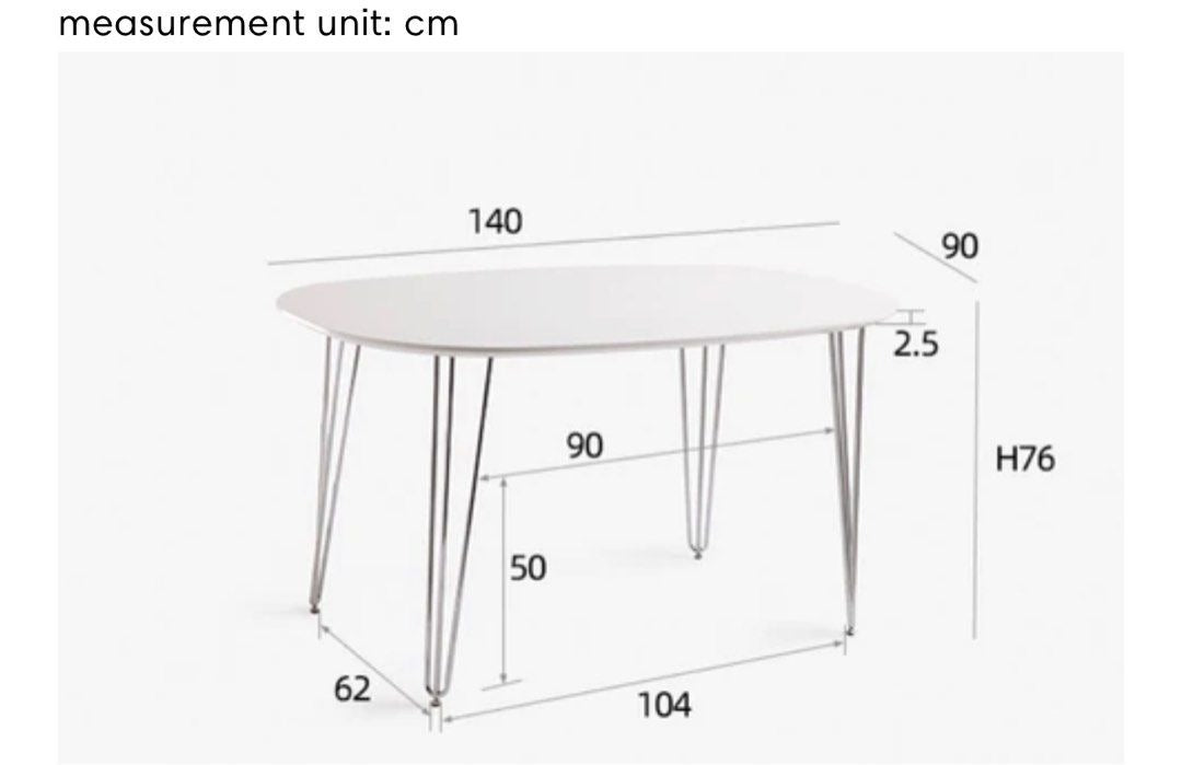 GIOVANNI Modern Dining Table - Radical Homes Singapore