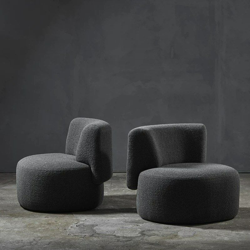 SADIE Modern Boucle Lounge Chair - Radical Homes Singapore
