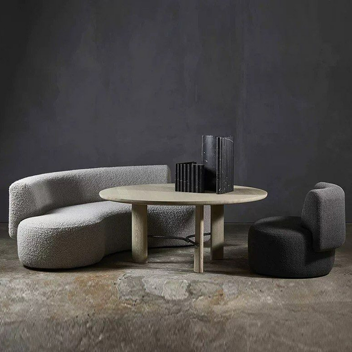 IVY Modern Boucle Lounge Chair - Cassa Haus Singapore