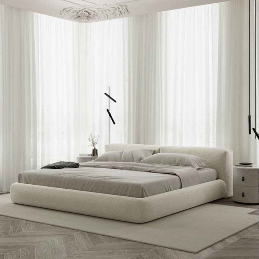CAVQIN Modern Fabric Bedframe