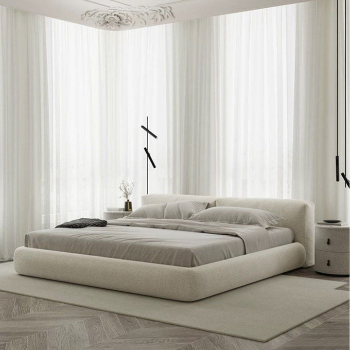CAVQIN Modern Fabric Bedframe