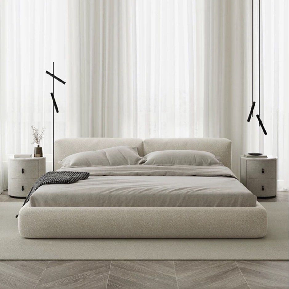 CAVQIN Modern Fabric Bedframe