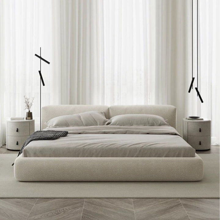 CAVQIN Modern Fabric Bedframe