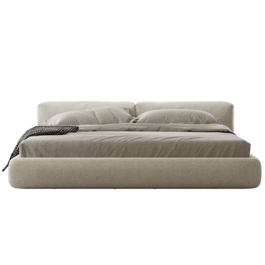 BERON Modern Fabric Bedframe - Radical Homes Singapore