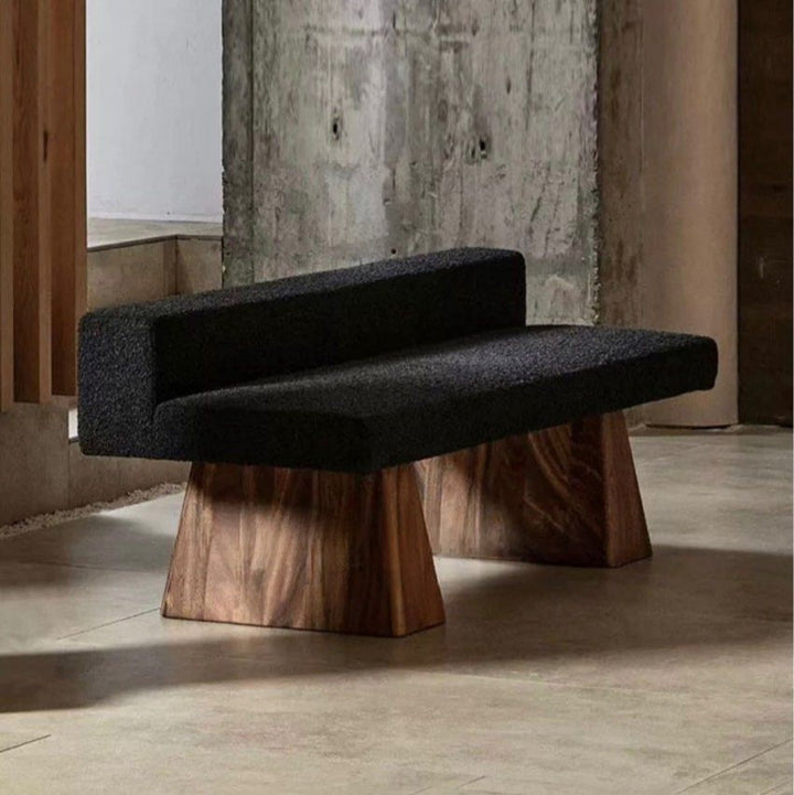 BRIONY Modern Boucle Bench - Radical Homes Singapore