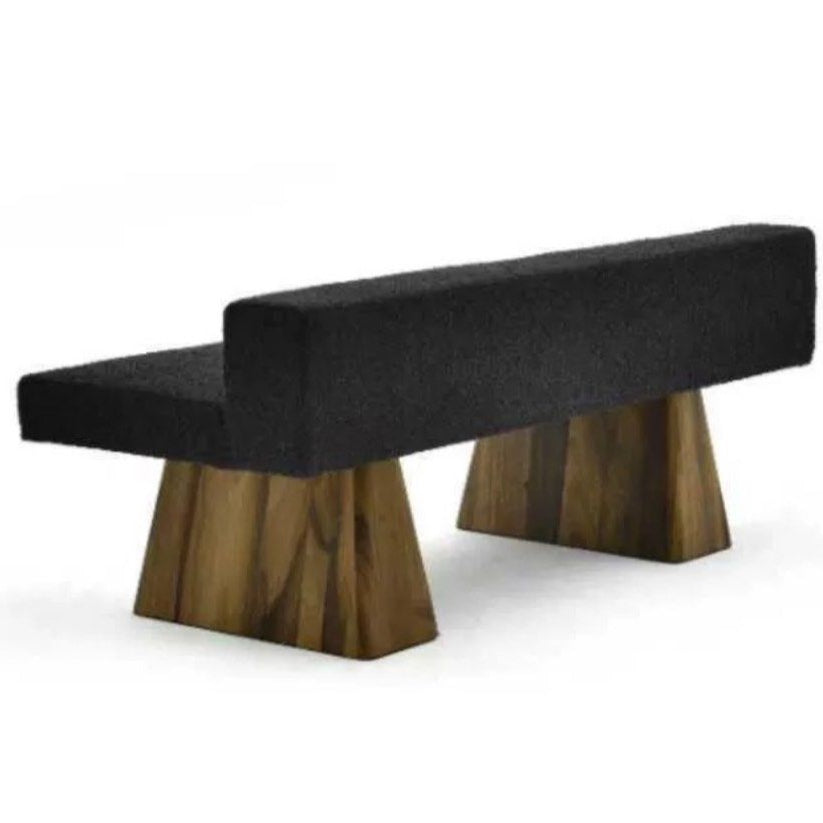 BRIONY Modern Boucle Bench - Radical Homes Singapore