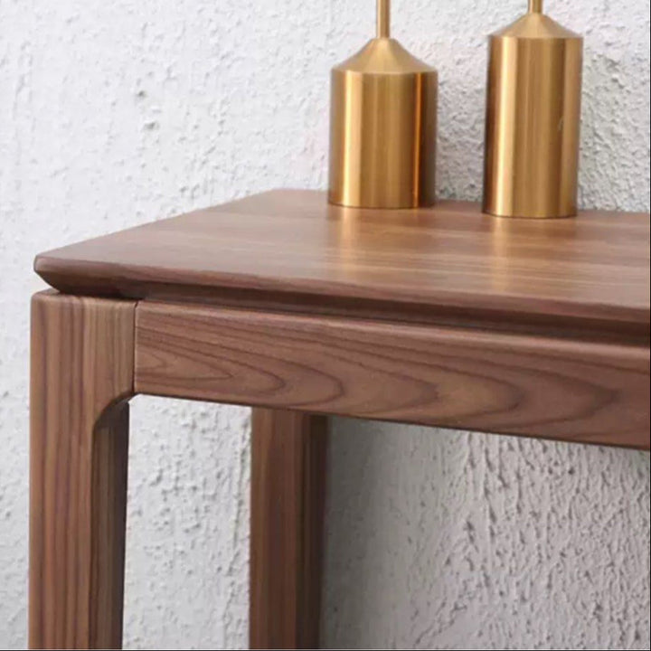 WALVOR Black Walnut Wood Console Table - Cassa Haus Singapore