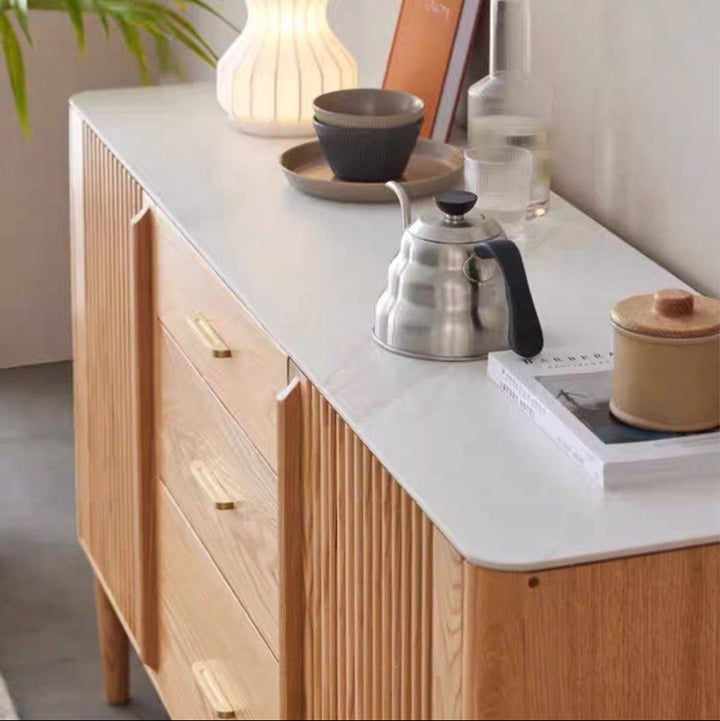 INES Solid Wood Sideboard - Radical Homes Singapore