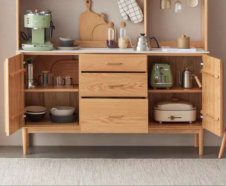 INES Solid Wood Sideboard - Radical Homes Singapore