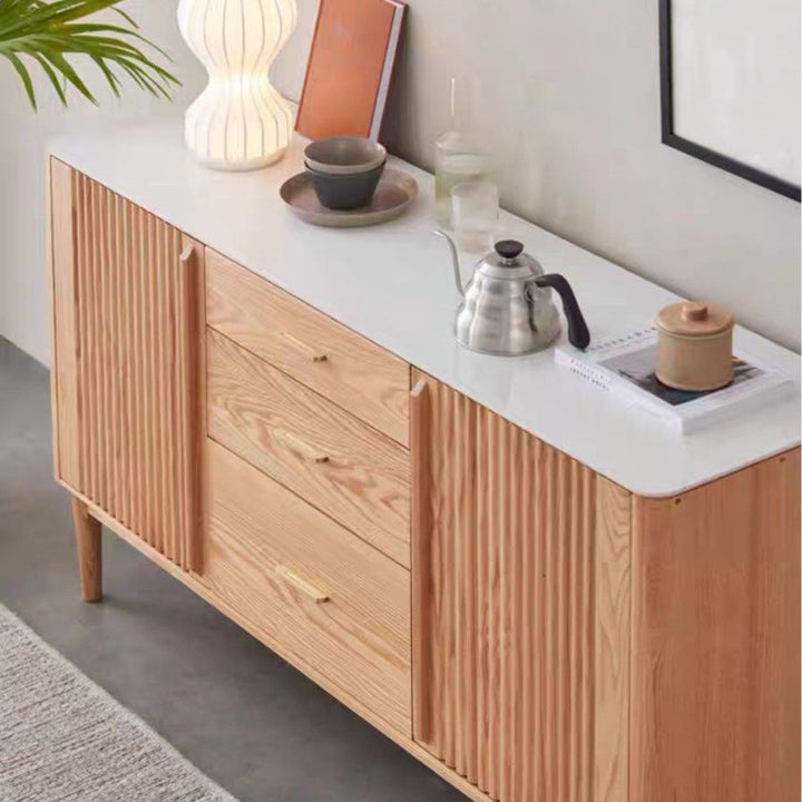 INES Solid Wood Sideboard - Radical Homes Singapore
