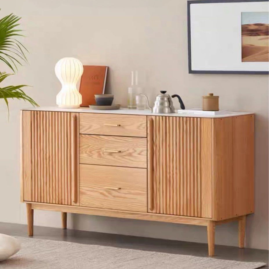 INES Solid Wood Sideboard - Radical Homes Singapore