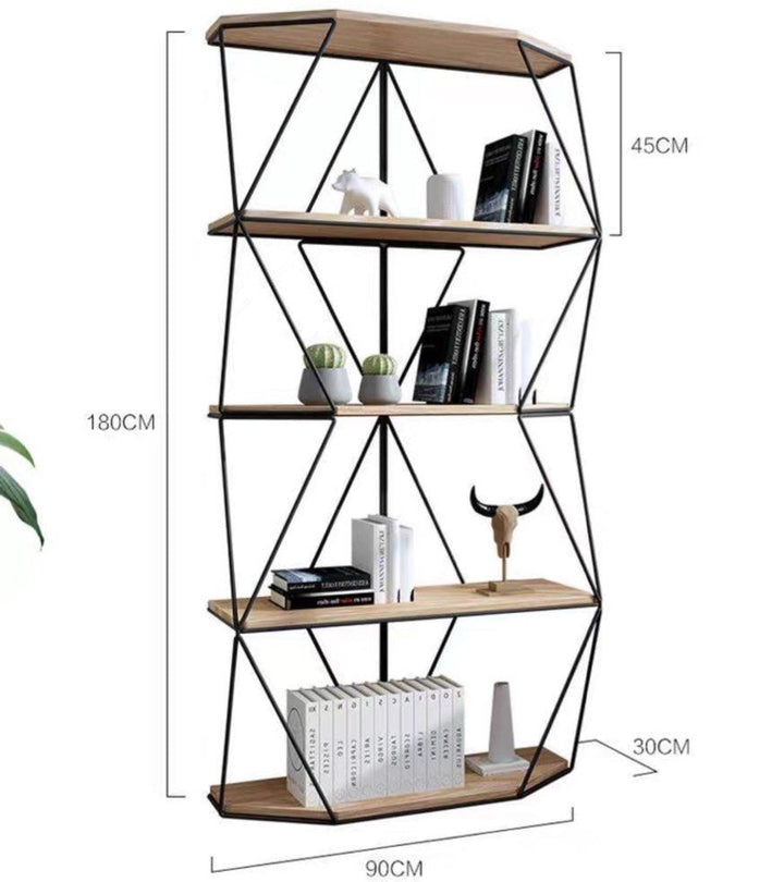 JAQUELIA Rustic Display Shelf - Radical Homes Singapore