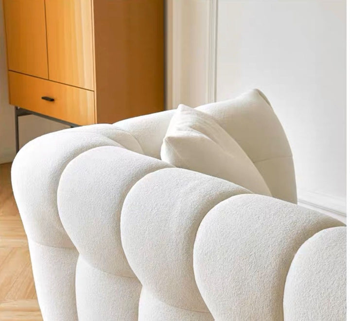 LORIVEN Modern Boucle Fabric Sofa - Radical Homes Singapore