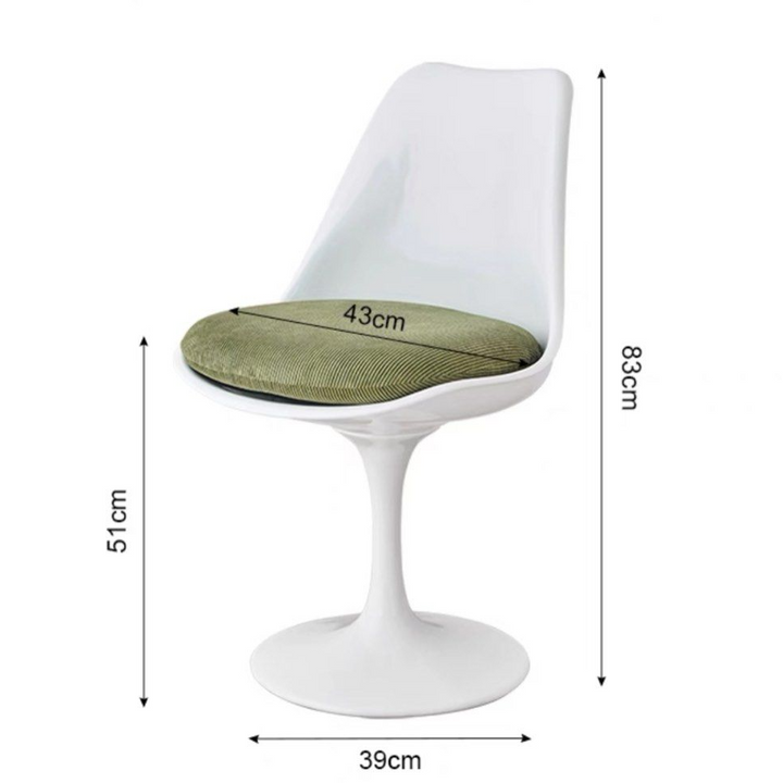 SALLIS Modern Swivel Dining Chair - Radical Homes Singapore